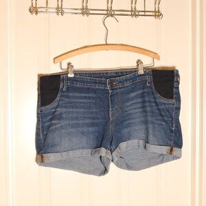 Maternity jean shorts Old Navy size 16